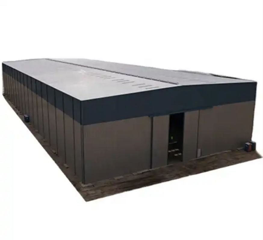 Fabrication sur mesure d'un atelier de construction métallique avec logements anticorrosifs
