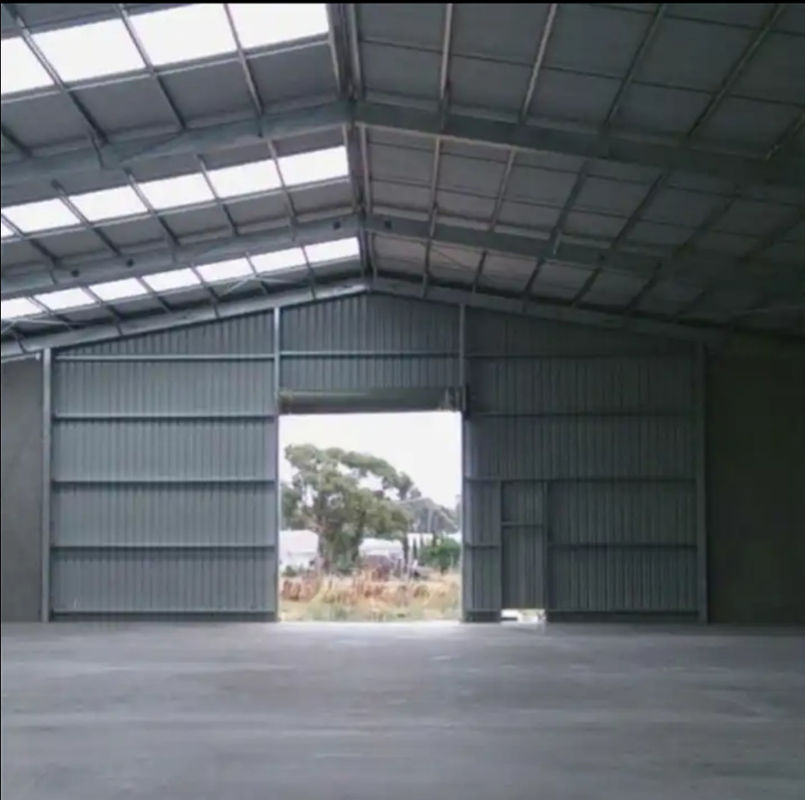 CE Roof en acier en pente métallique Atelier de construction Garage métallique pré-construit sur mesure