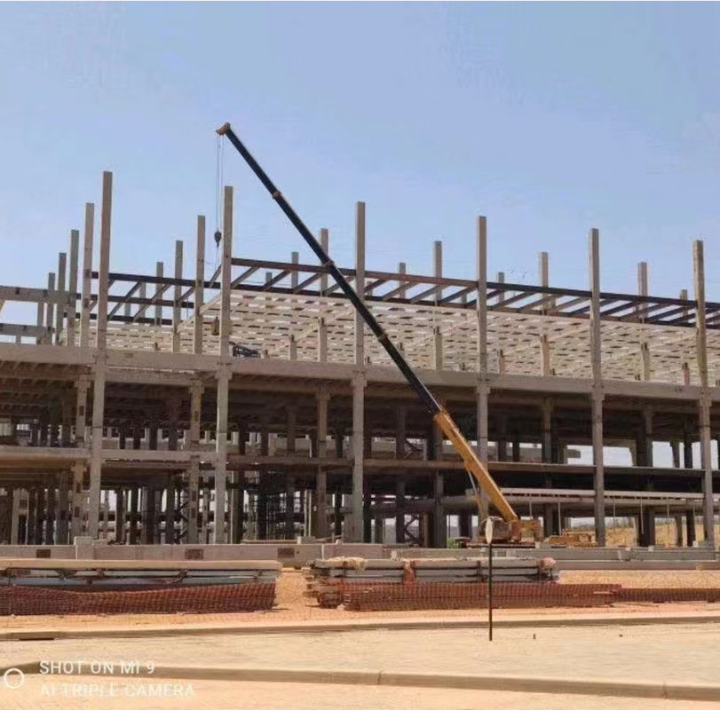 Construction d'usine préfabriquée imperméable à l'eau/atelier de construction en acier/entrepôt facilement assemblé