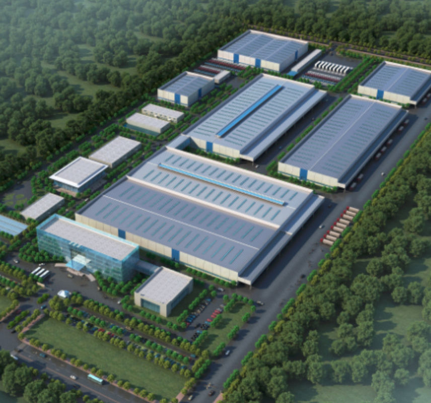 OEM atelier de construction industrielle en acier préfabriqué résistance à la corrosion