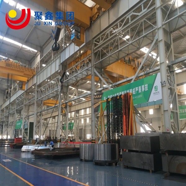 Construction d'un atelier de structures en acier industriel anti-corrosif à grande portée et résistant aux séismes