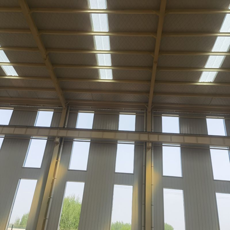 Chine usine atelier Structure en acier personnalisée galvanisée préfabriquée poutre de poutre prix