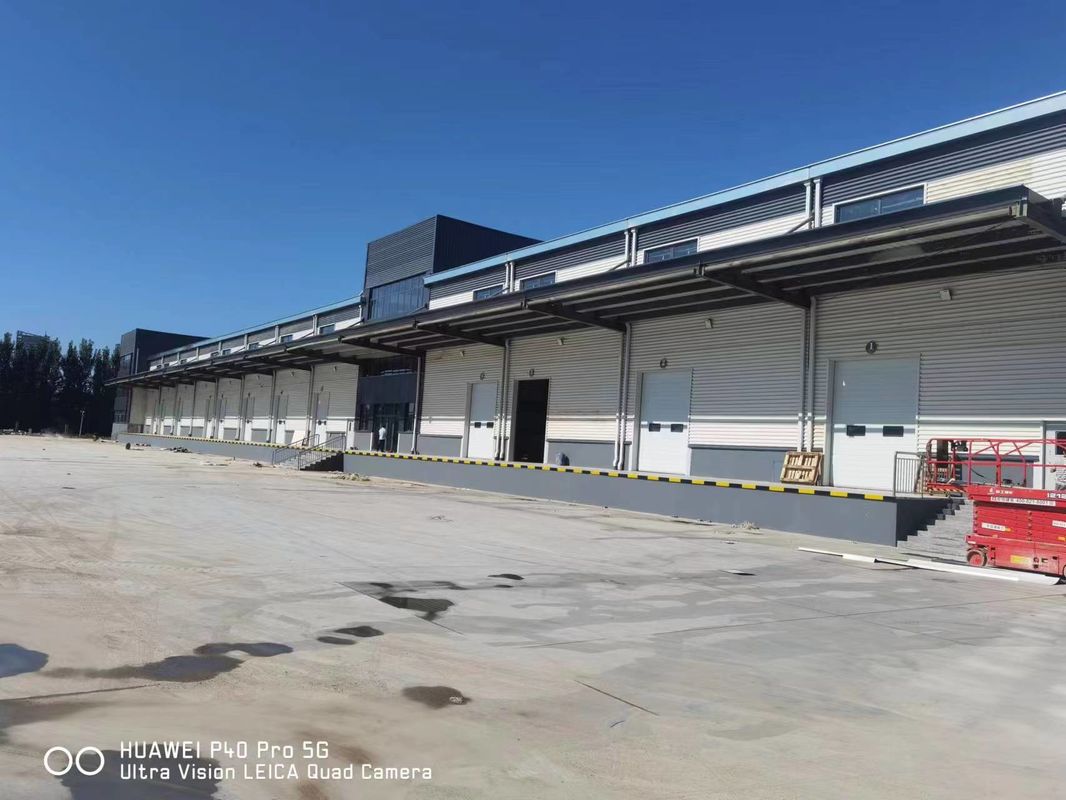 Grand parc logistique de la chaîne froide préfabriqué préfabriqué Structure en acier Station de stockage entrepôt pour la médecine des fruits