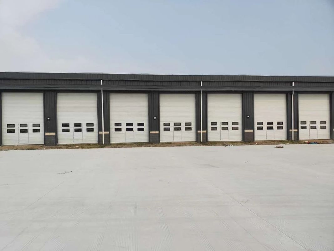 Grand parc logistique de la chaîne froide préfabriqué préfabriqué Structure en acier Station de stockage entrepôt pour la médecine des fruits