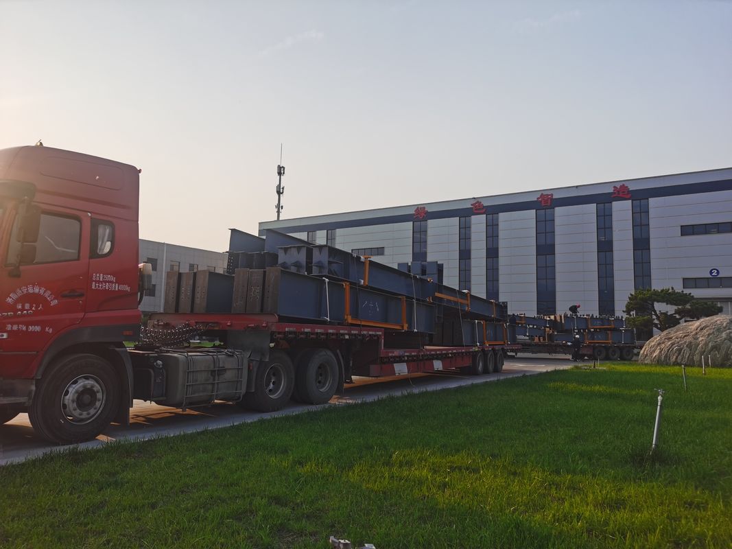 Grand parc logistique de la chaîne froide préfabriqué préfabriqué Structure en acier Station de stockage entrepôt pour la médecine des fruits