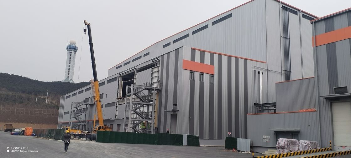 Chine usine de matériaux de construction métallique atelier de soudage de structures en acier entrepôt de bâtiment